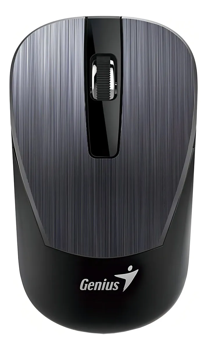 MOUSE WIRELESS RECARGABLE GENIUS ECO-8015 IRON GRAY